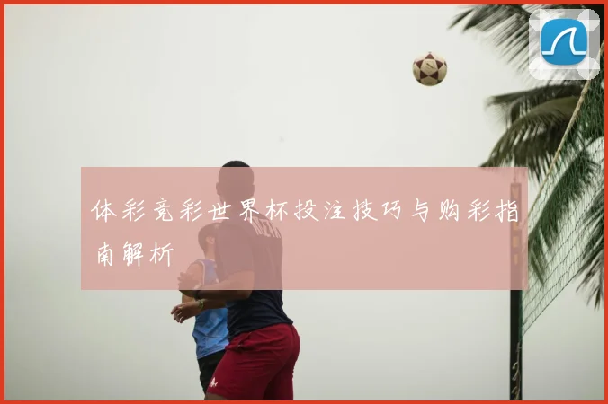 体彩竞彩世界杯投注技巧与购彩指南解析